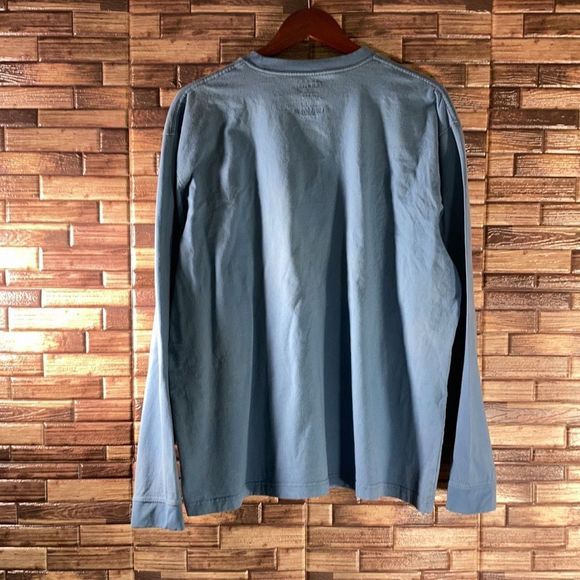 Bundle of 2 Mens L.L. Bean Long Sleeve T Shirts Blue & Gray - Picture 9 of 14